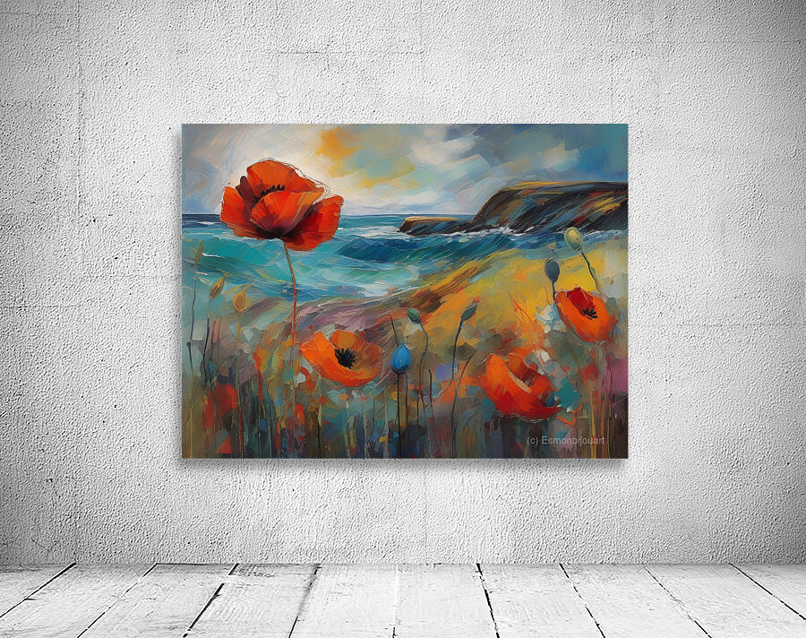 Flower Art 3 Wall Preview