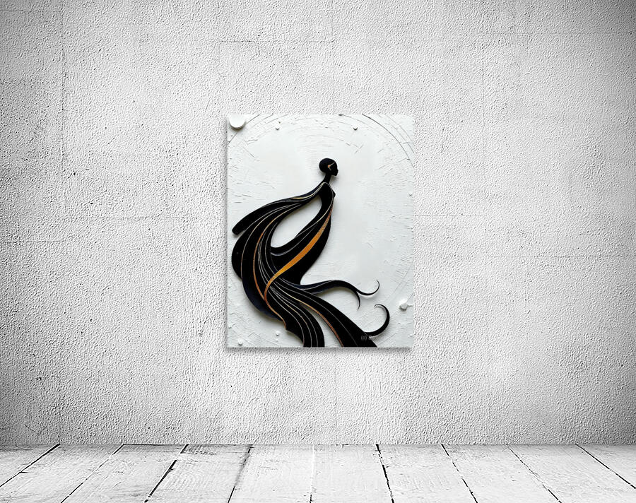 A stylized figure 13 Wall Preview