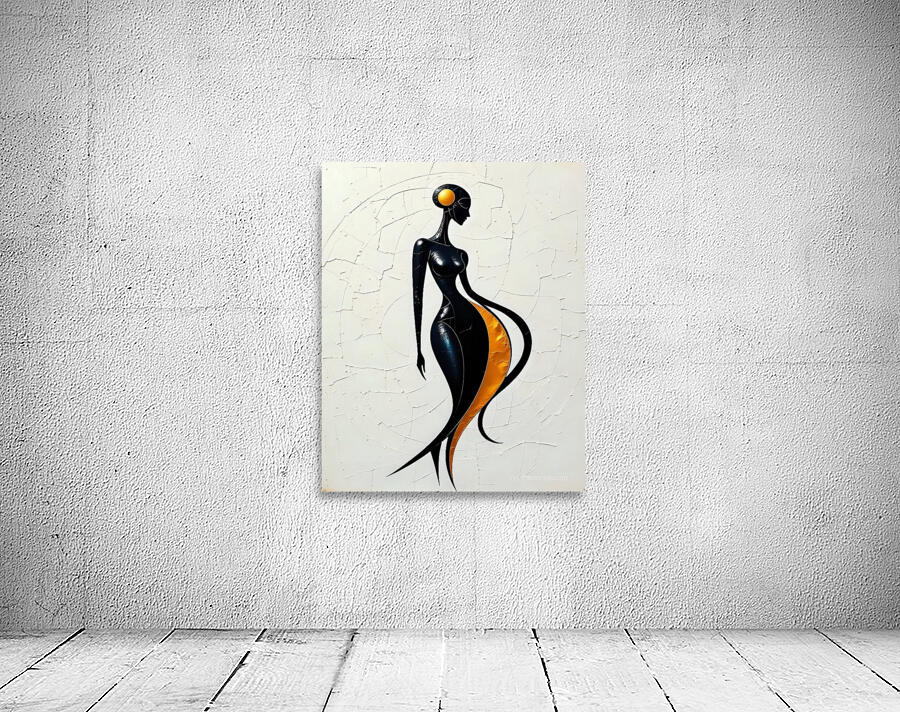 A stylized figure 24 Wall Preview