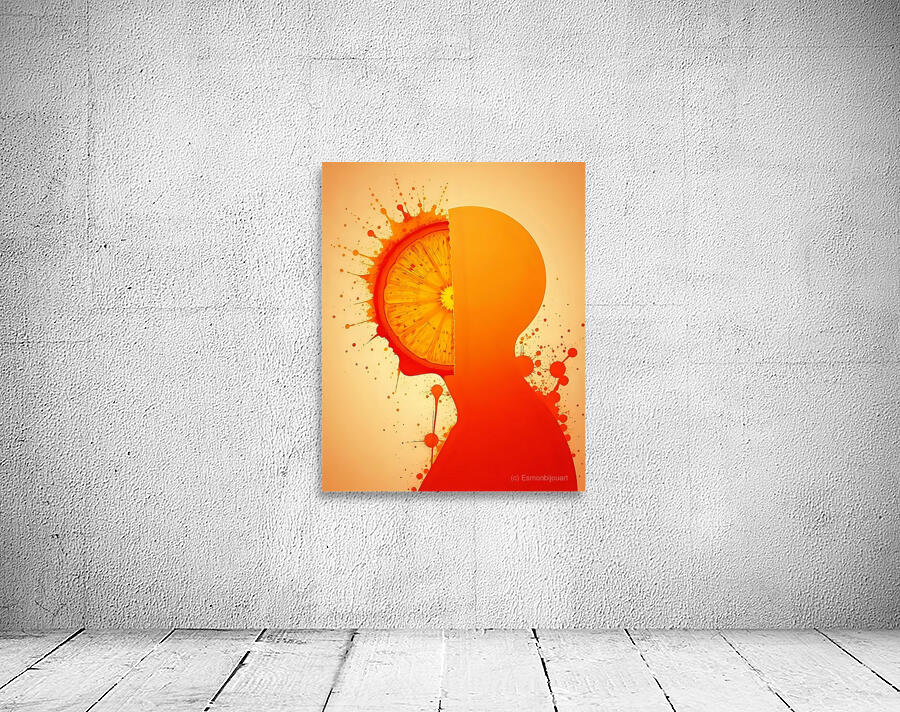 Abstract Orange 14 Wall Preview