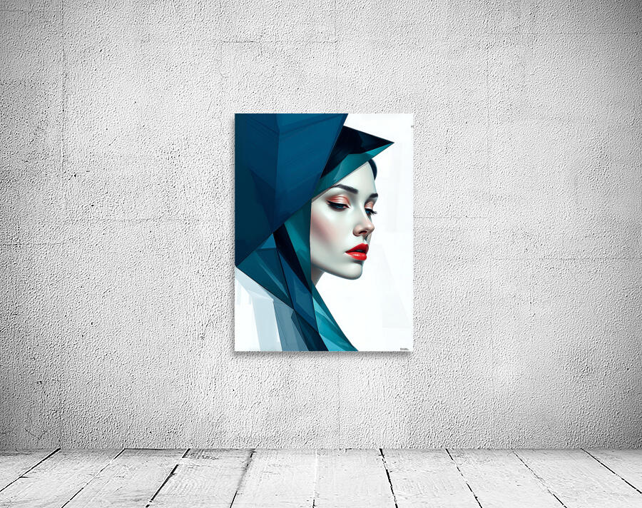 Silhouette in Blue 19 Wall Preview