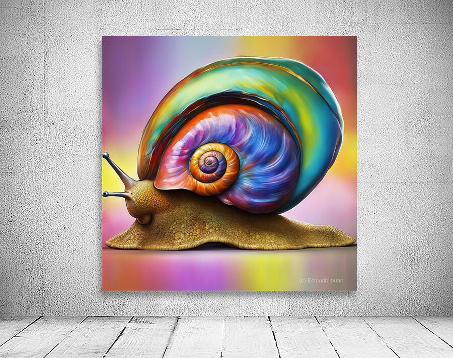 Rainbow Snail 8 Wall Preview
