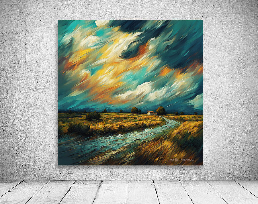 Dramatic Clouds  6 Wall Preview