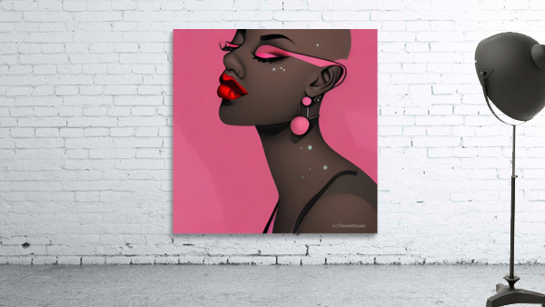 Pink Gaze Wall Preview