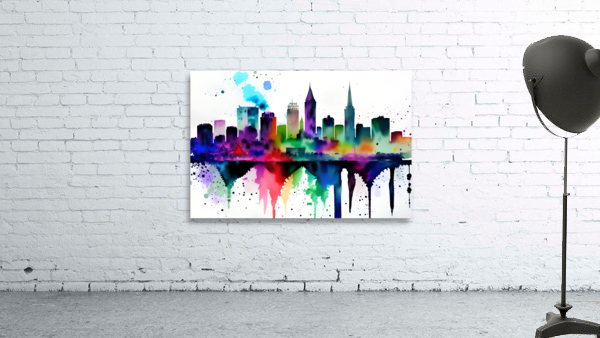 City 4 Wall Preview