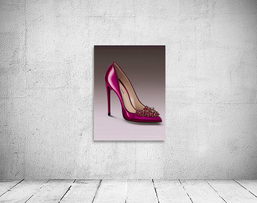High heels pink  Wall Preview