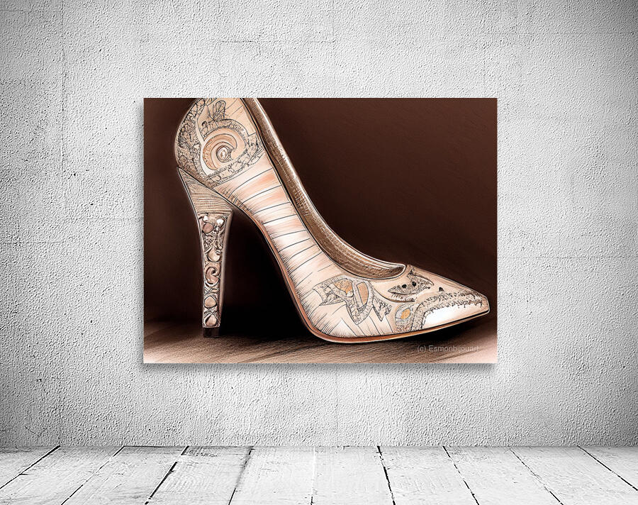 High heels beige Wall Preview