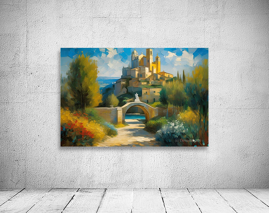 Hillside Village View Wall Preview