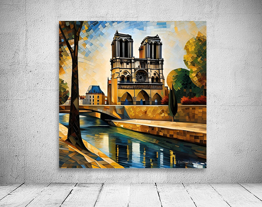 Parisian Cathedral Wall Preview