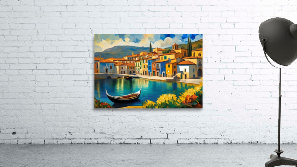 Mediterranean Harbor Wall Preview