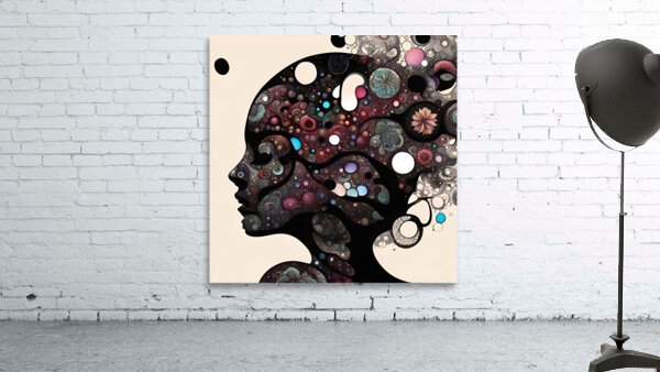 Minds Cosmic Bloom Wall Preview