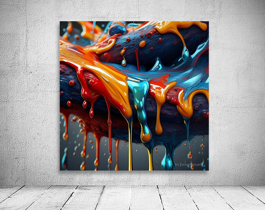 Liquid Splash 3 Wall Preview