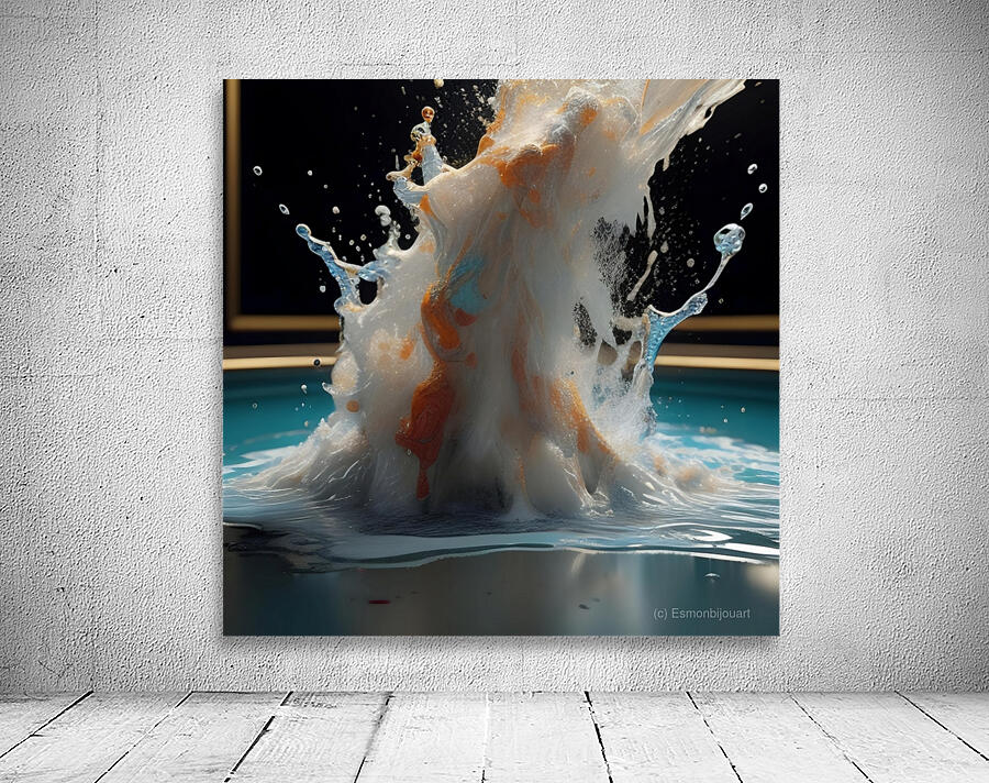 Liquid Splash 4 Wall Preview