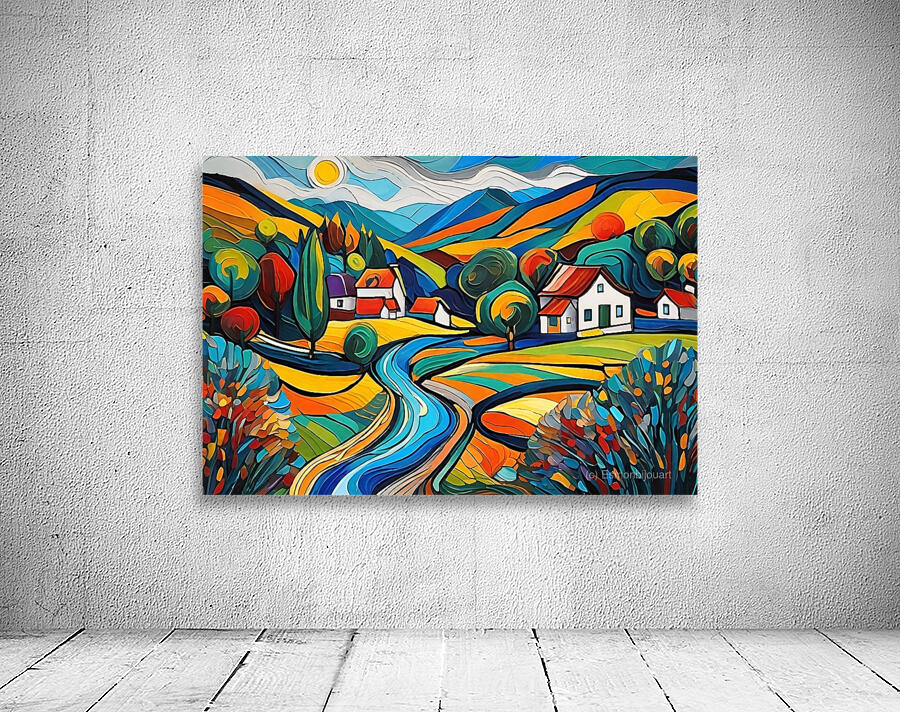 Landscape 7 Wall Preview