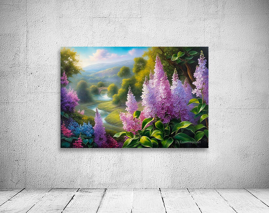 Lilac flowers  Wall Preview