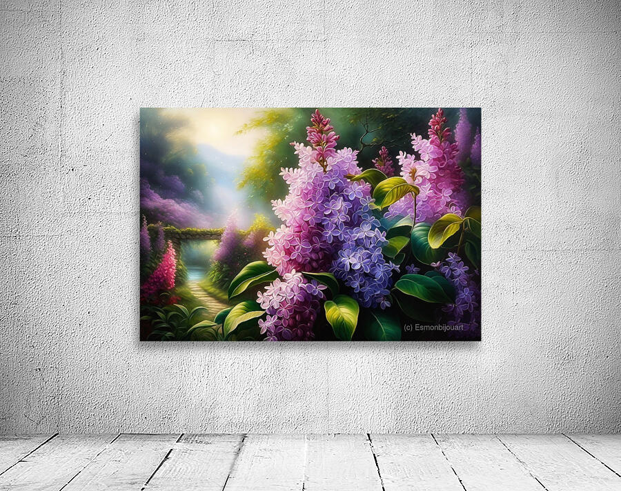Lilac flowers 2 Wall Preview