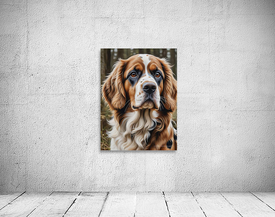 Dog portrait 2 Wall Preview