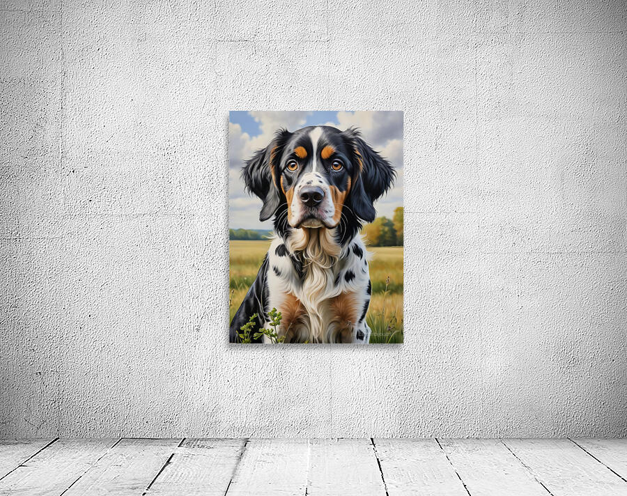 Dog portrait 3 Wall Preview
