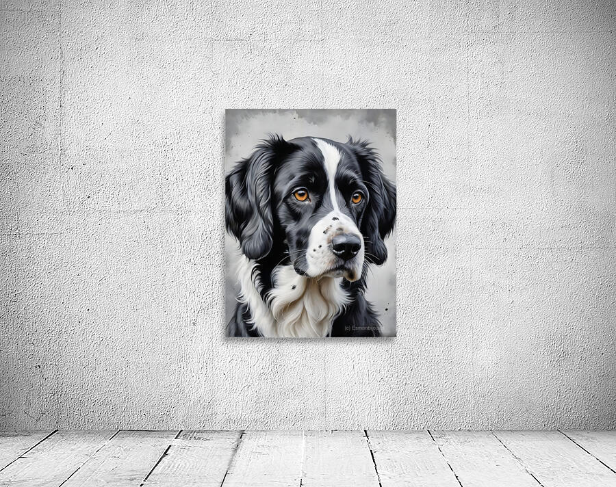 Dog portrait 4 Wall Preview