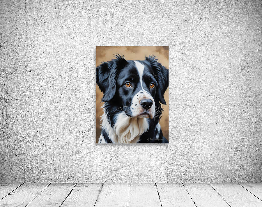 Dog portrait 6 Wall Preview