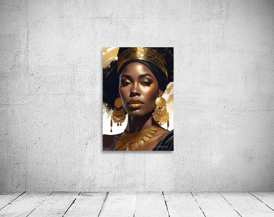 Gold and black 13 Wall Preview