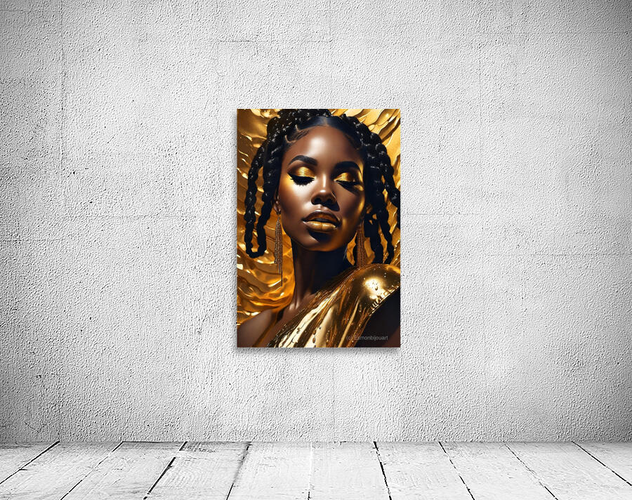 Gold and black 23 Wall Preview