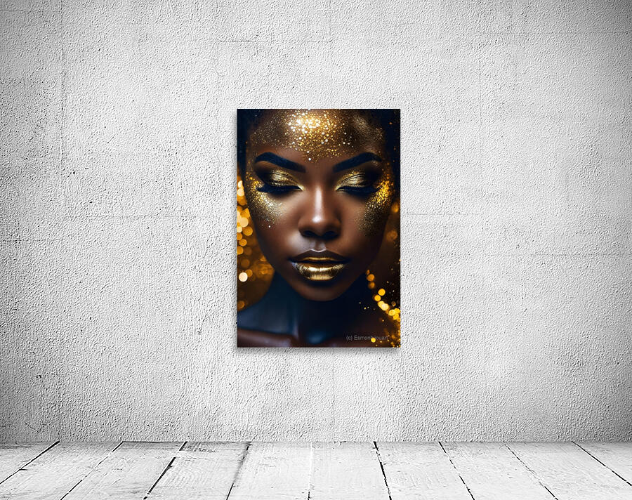 Gold and black 26 Wall Preview