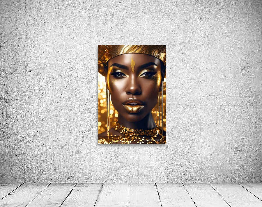 Gold and black 6 Wall Preview