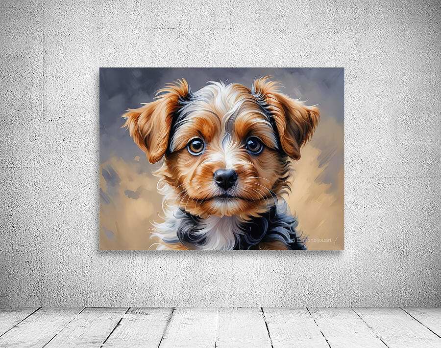 Yorkshire puppy 3 Wall Preview