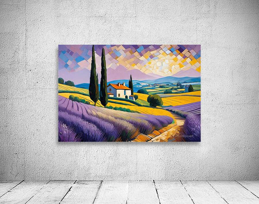 Lavender field 3 Wall Preview