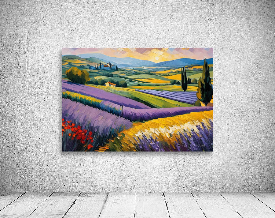 Lavender field 4 Wall Preview