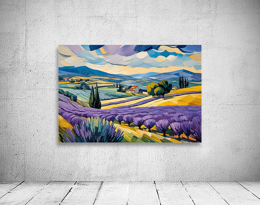 Lavender field 2 Wall Preview
