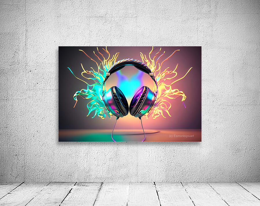 Neon Dreams Wall Preview