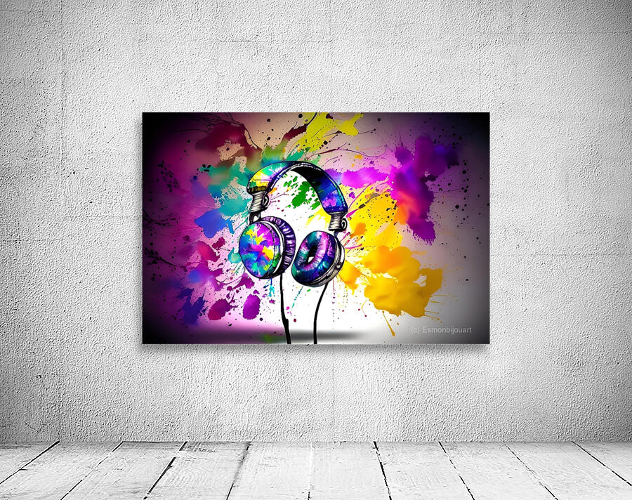 Electrifying Headphones  3 Wall Preview