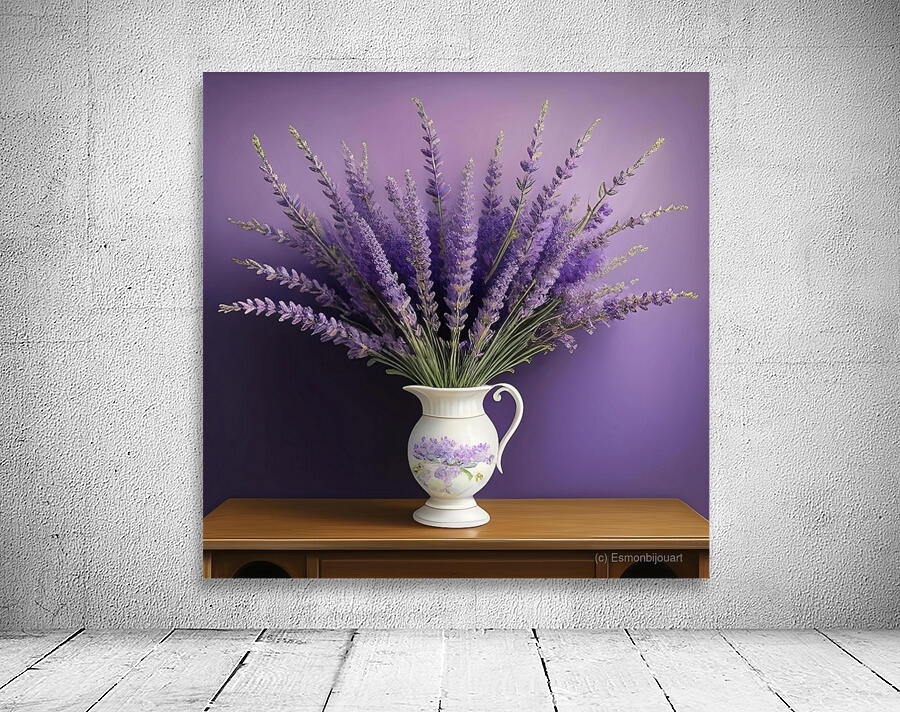 Lavender Pitcher Wall Preview