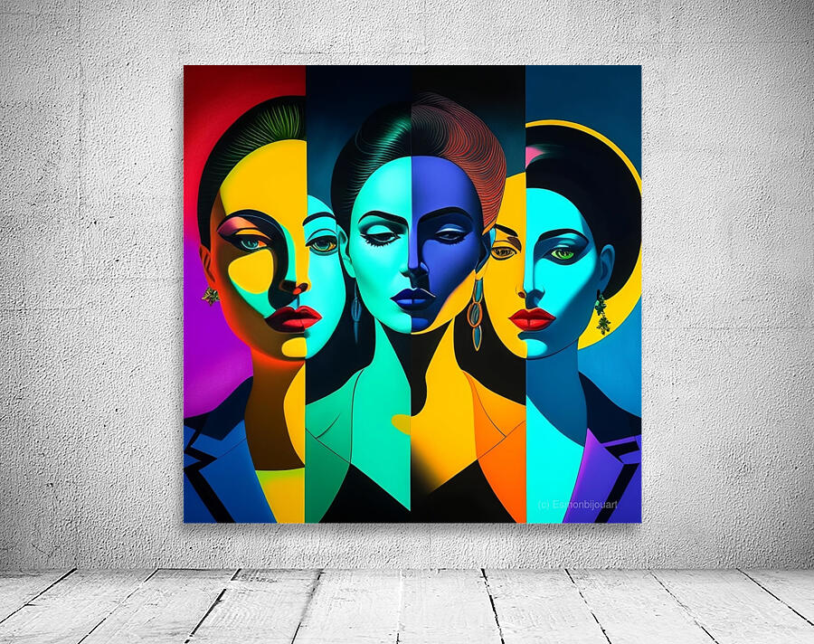 Faces in Focus Wall Preview