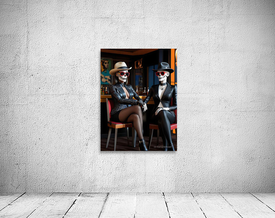 Skeleton Duo 4 Wall Preview