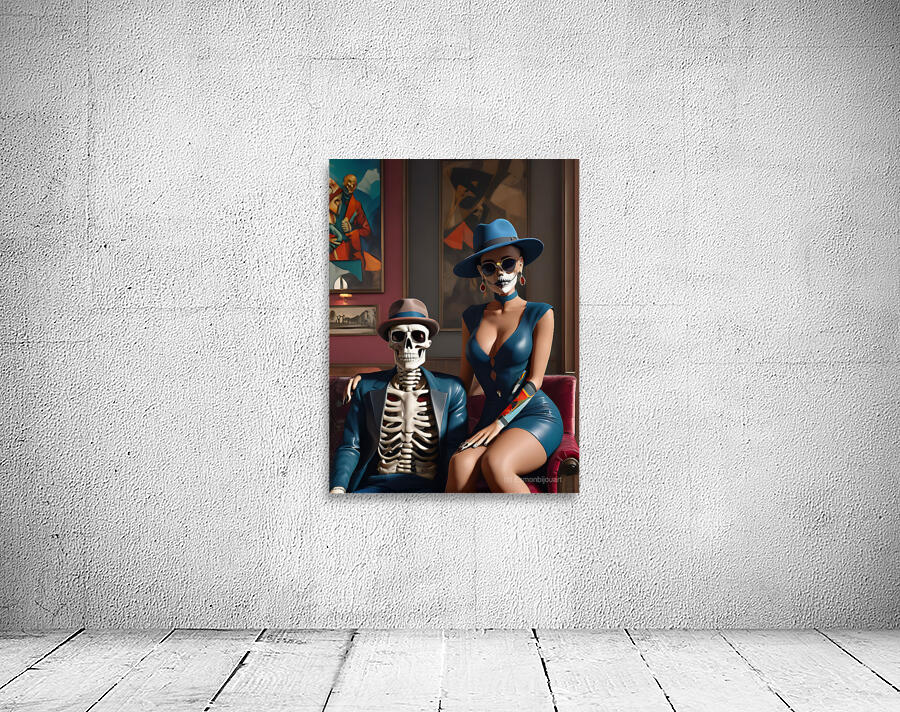 Skeleton Duo 2 Wall Preview