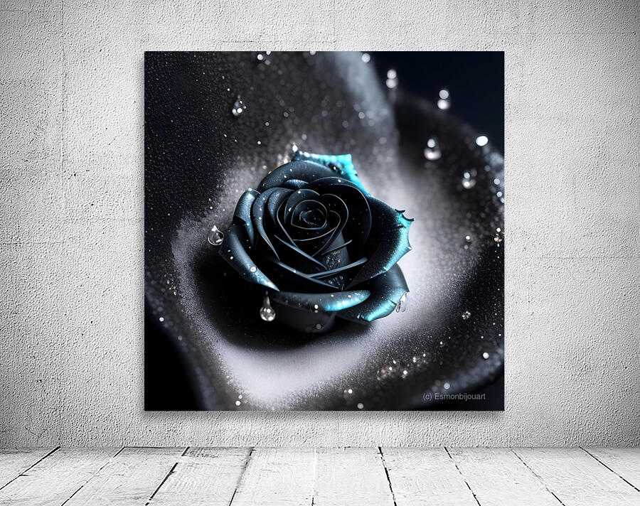 Black rose 3 Wall Preview