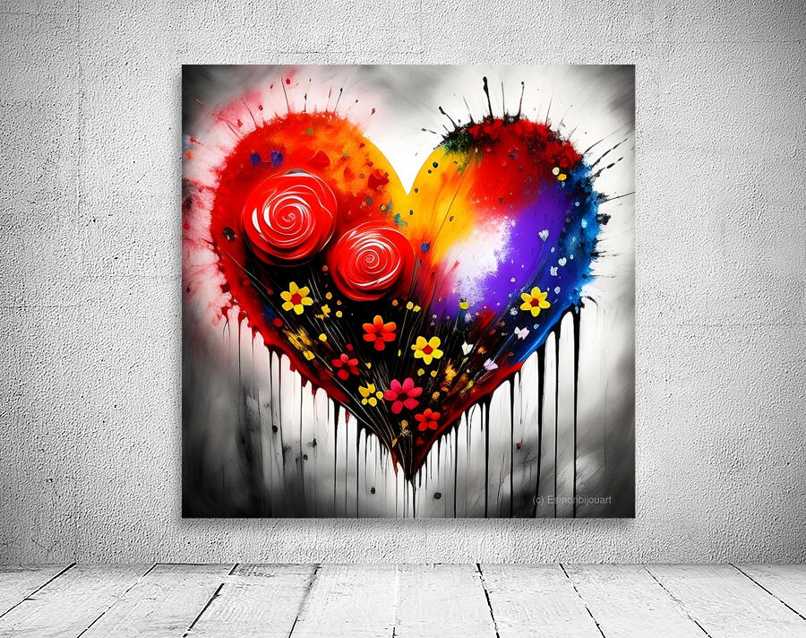 Abstract Emotion 67 Wall Preview