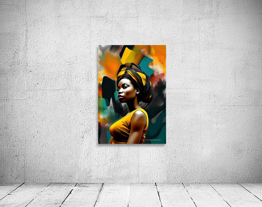 African Lady 18 Wall Preview