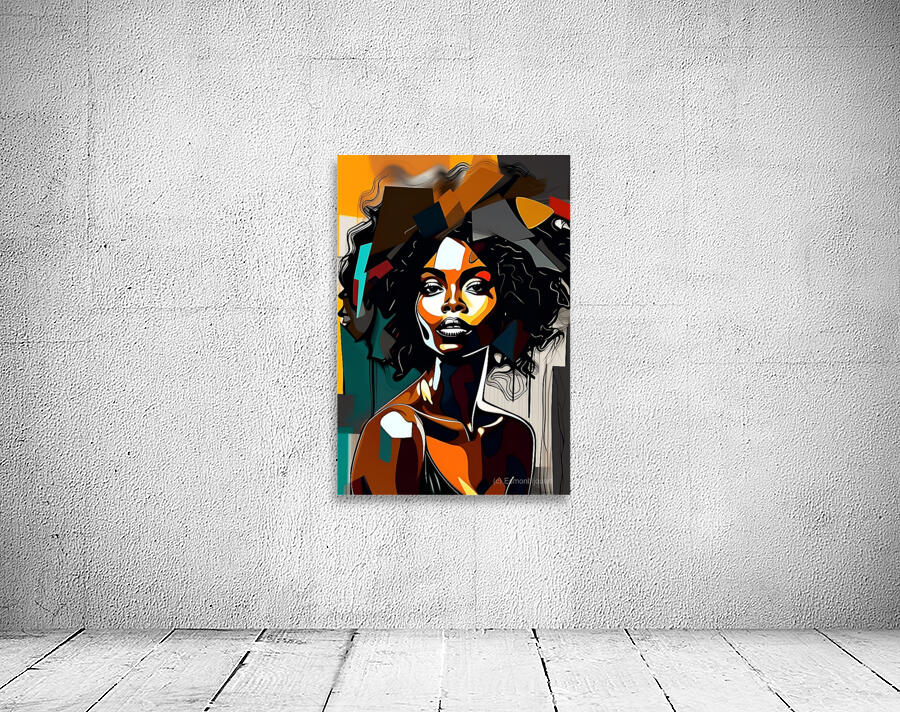 African Lady 7 Wall Preview