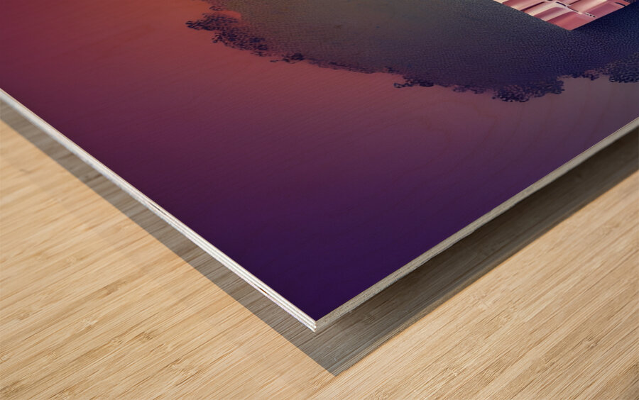 The Art of the Mind 42 Wood print