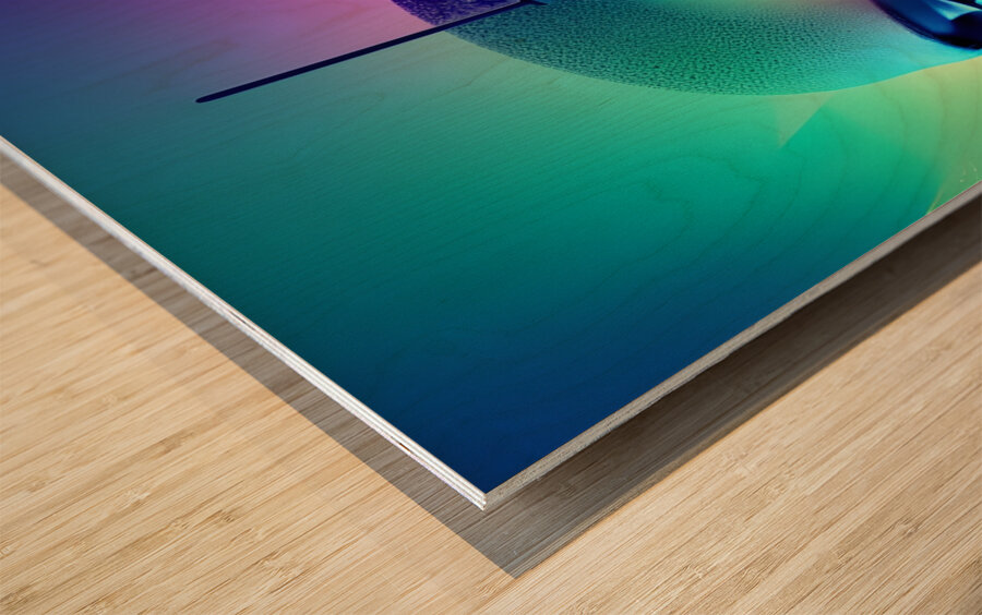 The Art of the Mind 102 Wood print