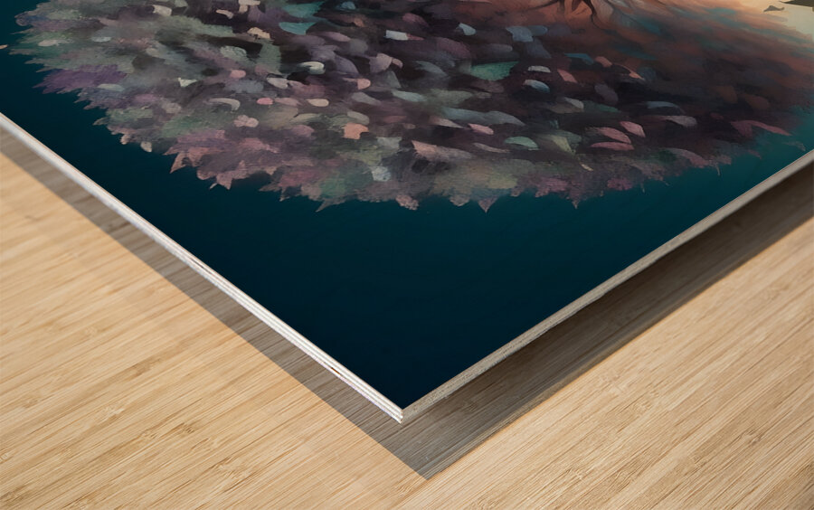 The Book of Dreams 6 Wood print