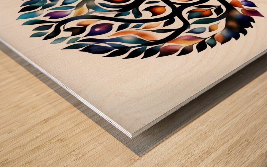 Artistic Tree of Life 16 Wood print