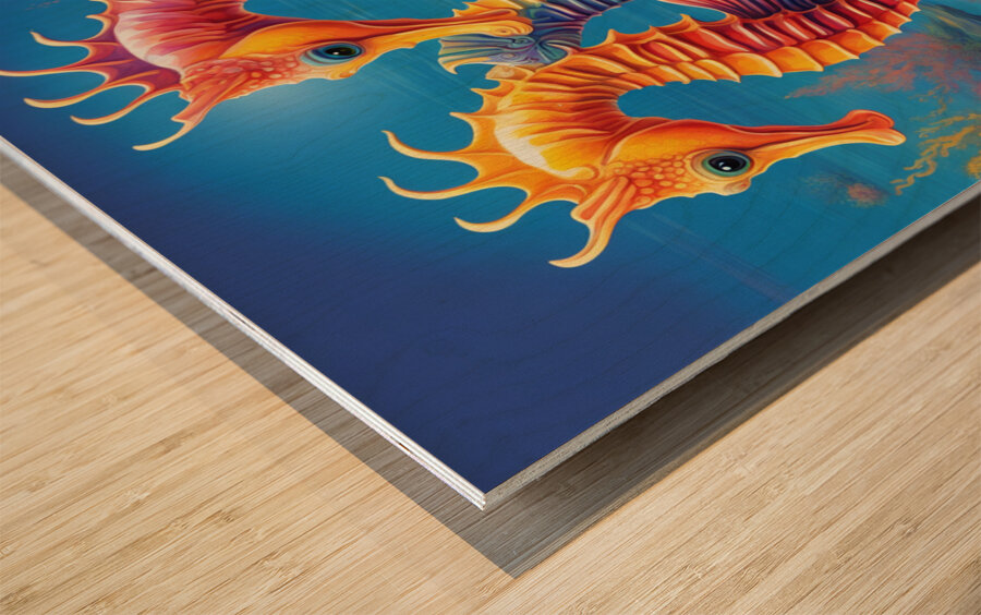 The Aquatic Gallery 19 Wood print