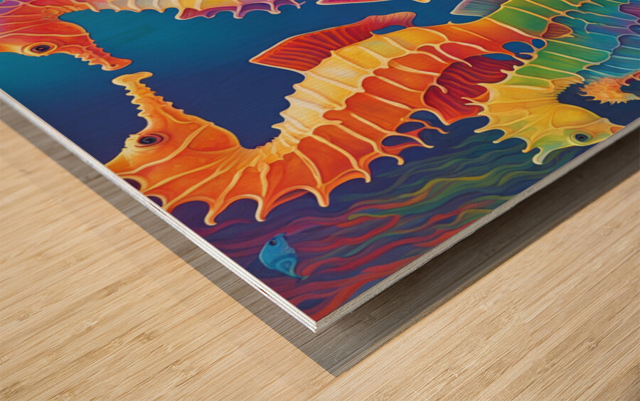 The Aquatic Gallery 16 Wood print