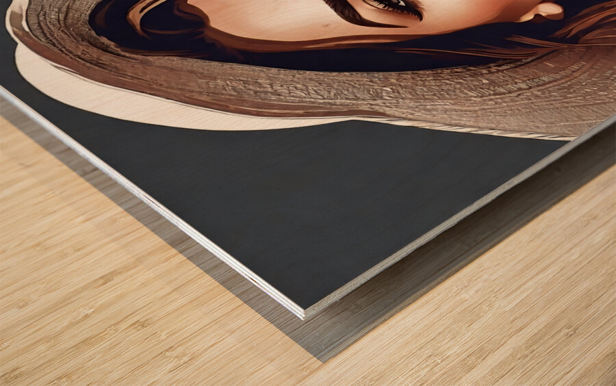 Stylish and Chic 11 Wood print