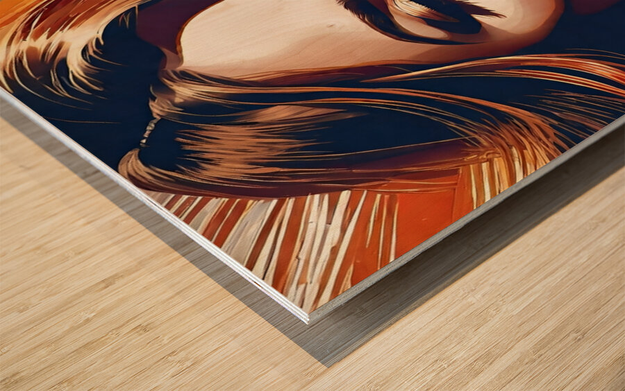 Stylish and Chic 16 Wood print